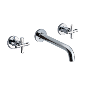 Sink faucet CAE 030 concealed mixer, triple element | black mattte