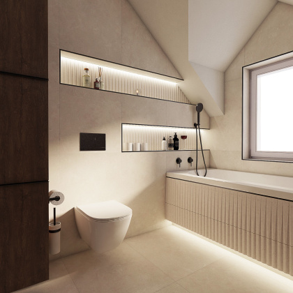 Moderní koupelna STRIPES