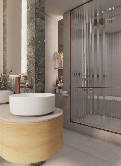 Luxusní koupelna AMAZZONITE