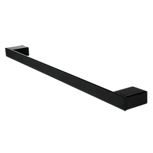 Towel rail Kibo 376mm | black matte