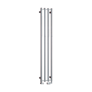 Radiator Rosendal | 266x1500 mm | black gloss