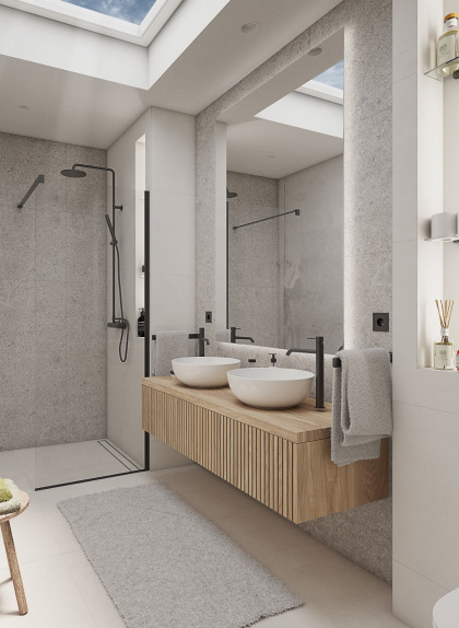 Skandinávská koupelna PIETRA