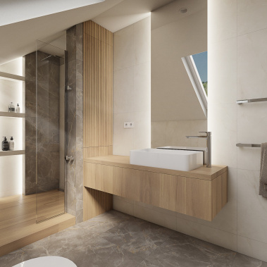 Elegant BOSCO bathroom - visualization